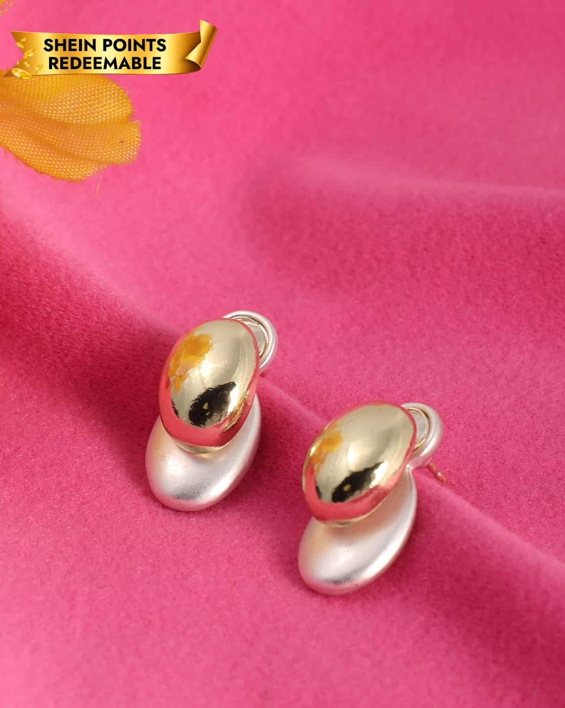 Earrings Anti-Tarnish Multi Chunky Shaped Stud - View 1